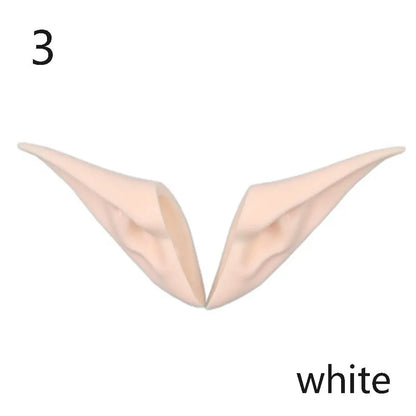 Blyth Doll Elf Ears – White, Tan, Dark & Black Skin Artificial Ear Accessories (Doll Only)