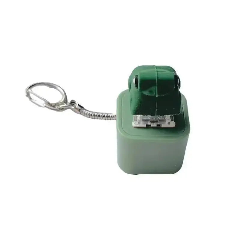 Frog Duck Sound Keychain - Rechargeable Keyboard Clicker with LED Light for Stress Relief & Fun Accessories