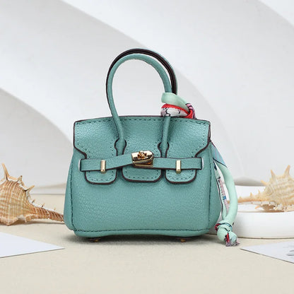 Mini Bag Keychain Pendant — Small Earphone Case & Accessory for H Family, Decorative Gift