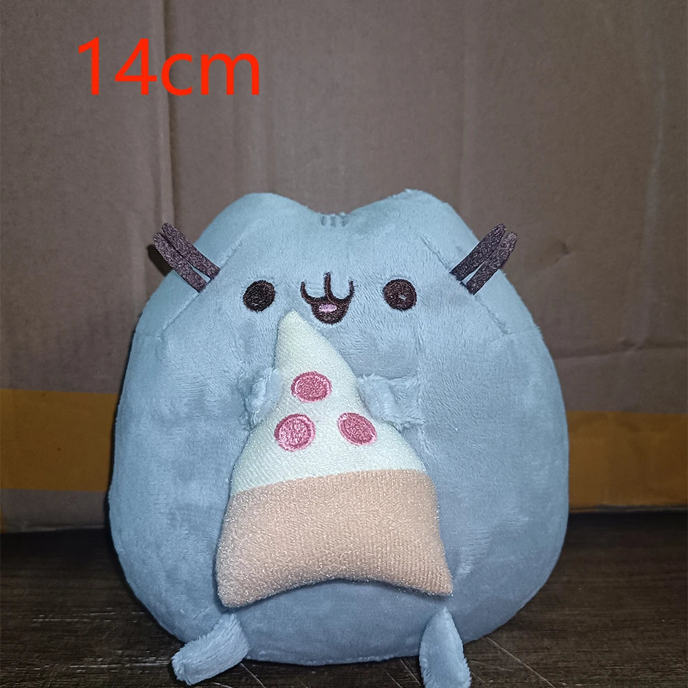 Kawaii Angel Cat Plush Toy - Cute Donut, Unicorn, Potato Chip, Ice Cream, and Pizza Stuffed Animal Doll for Children’s Gifts