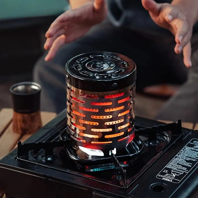 Stainless Steel Camping Heating Stove - Outdoor Infrared Heater & Portable Baking Stove