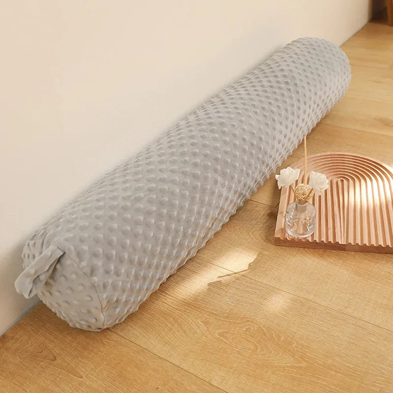 Cylindrical Throw Pillow – Soft Body Pillow for Side Sleeping & Pregnancy, Detachable & Washable Leg Gripper Pillow