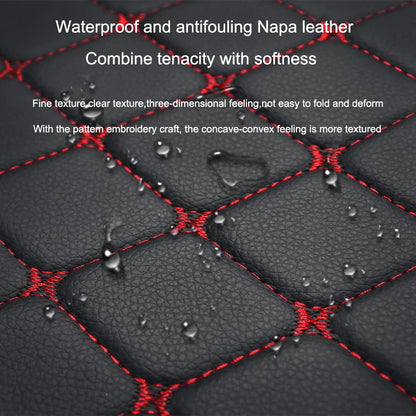 Universal PU Leather Car Seat Covers - Front and Rear Seat Cushions, Four-Season Seat Protectors for Cars and SUVs