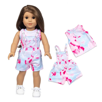 18-Inch Girl Doll Winter Coat — 43cm Baby Doll Jacket Outfit for Dressing