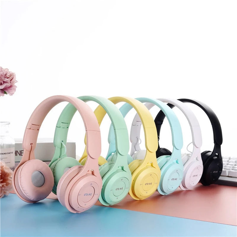 Y08 Wireless Bluetooth Headphones - Stereo Gaming Headset with Mic for Mobile & Tablet