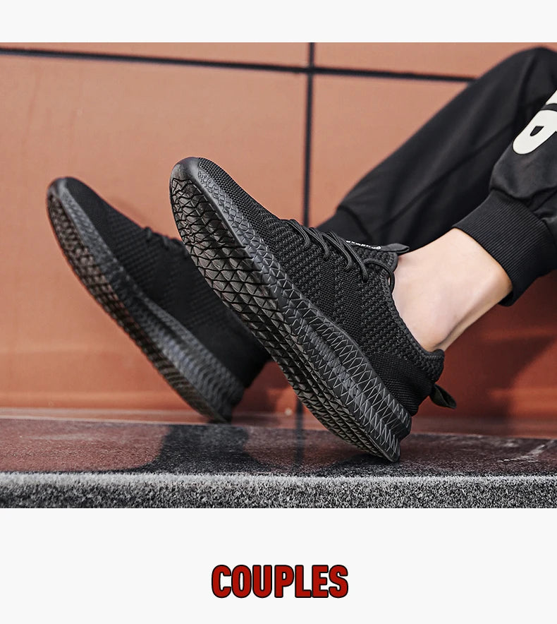 2022 Men’s Sneakers — High-Quality Breathable Gym & Casual Walking Shoes, Lightweight Plus-Size Footwear Zapatillas Hombre