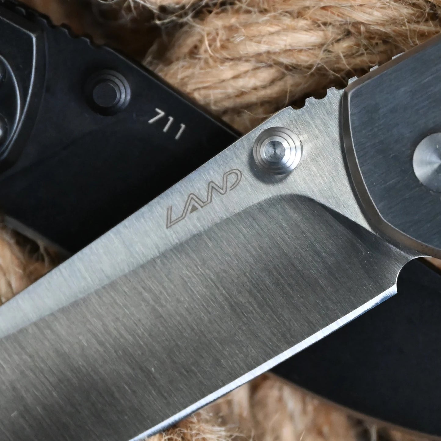 LAND 710/711 Outdoor Folding Knife – Pocket Nail File, Camping, Survival, Fishing & Hunting EDC Tool