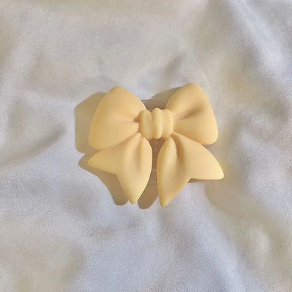 Cute Macaron Color Bow-Knot Smart Tok – Universal Phone Holder, Korean Style Grip Stand, Lazy Bracket for Smartphones