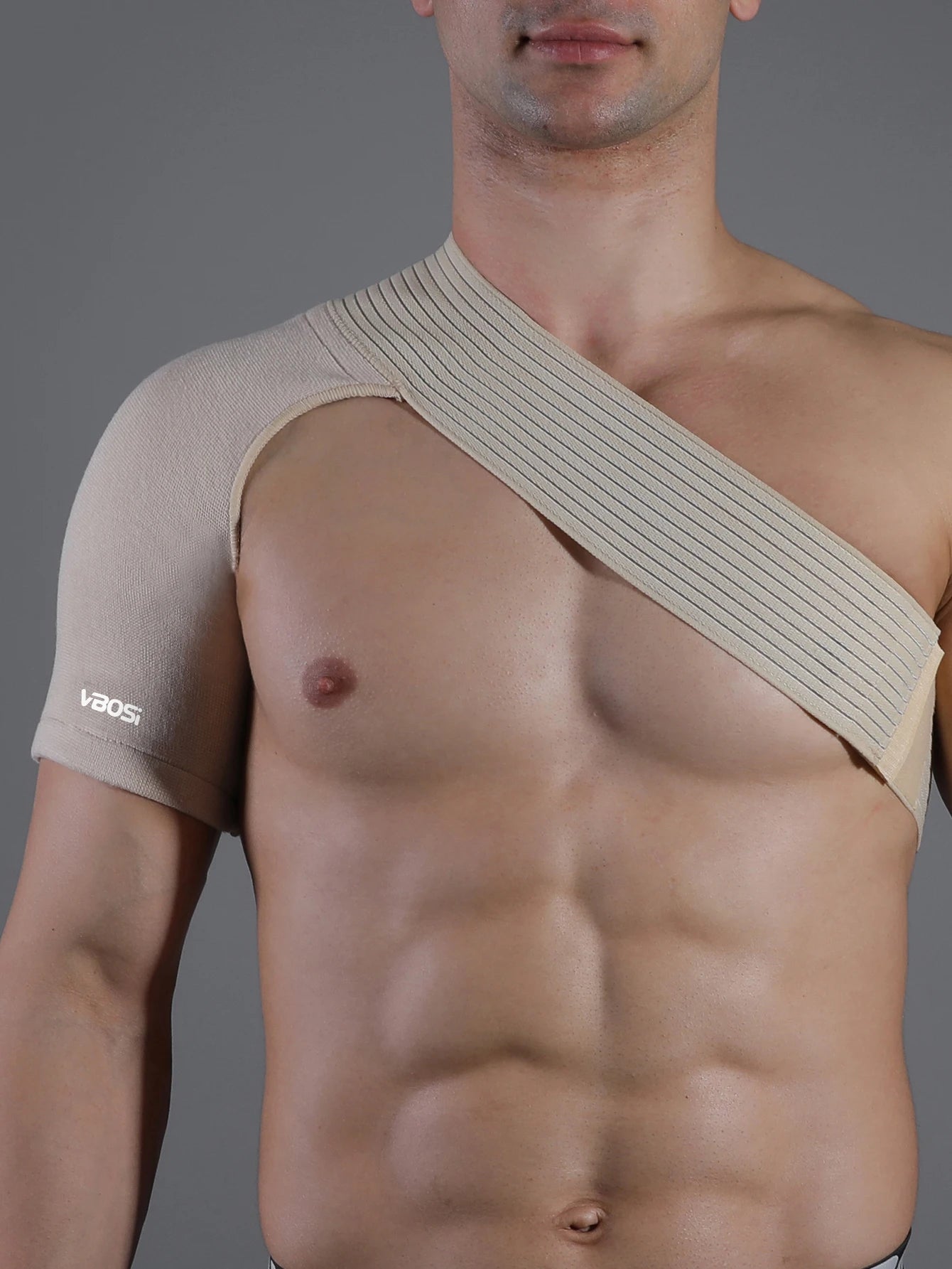 Breathable Elastic Shoulder Support — Upper Back Brace for Posture & Pain Relief