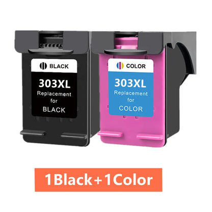 303XL Compatible Ink Cartridge Replacement for HP 303XL – High Yield Ink for HP Envy Photo 6220, 6230, 6232, 6234, 7130, 7134, 7830 Printers