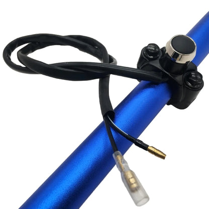 Universal 7/8" Motorcycle Handlebar Switch – Aluminum Alloy Horn, Headlight & Strobe Button