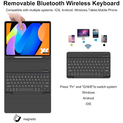 Lenovo Idea Tab 11" TB336FU/ZU Case with Wireless Bluetooth Removable Keyboard Cover