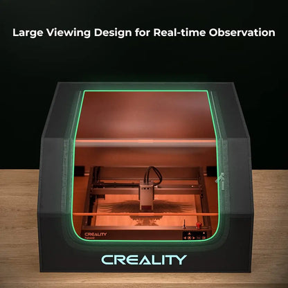 Creality Laser Engraver Enclosure – Fireproof & Dustproof Protective Cover with Exhaust Fan, 700x720x400mm