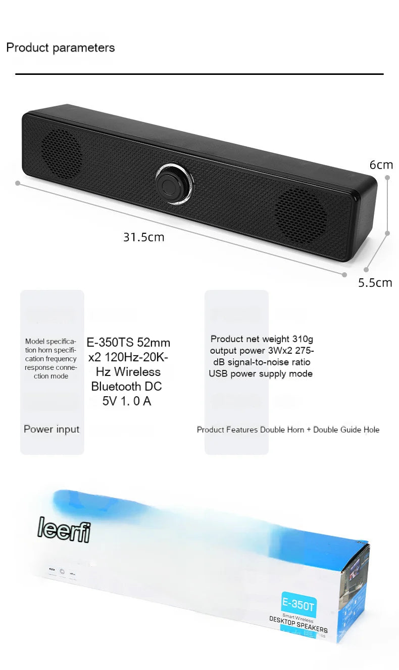High-Quality Desktop Bluetooth & Wired Microphone with Built-in Speaker – Dual-Purpose High-Volume Audio