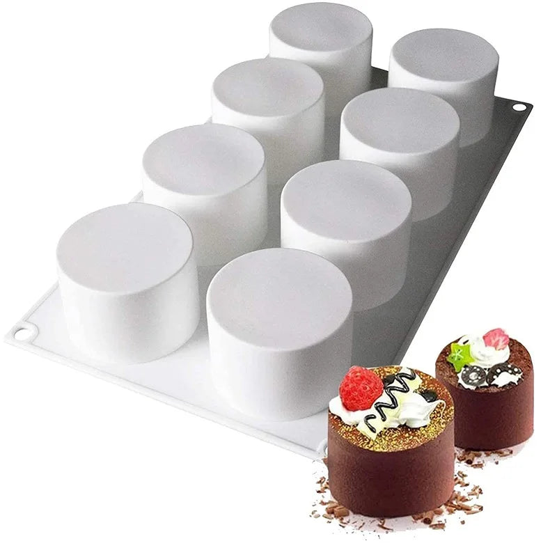 3D Lemon Shape Silicone Cake Mold — French Dessert Baking Tools for Brownies, Mousse & Pastry Decoration
