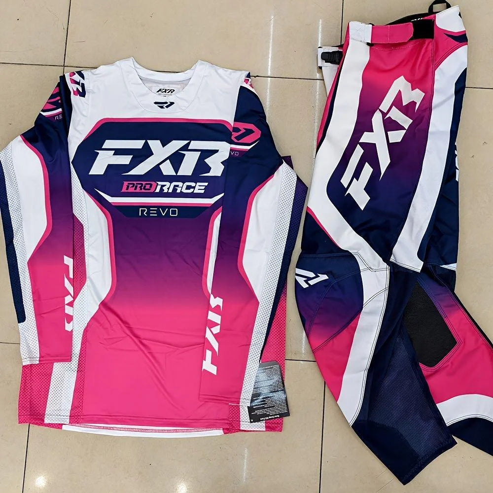 FXR 2025 Off Road Motocross Gear Set – 2025 FXR Off‑Road Motocross Jersey & Pants Moto Kit Combo for Dirt Bike Racing