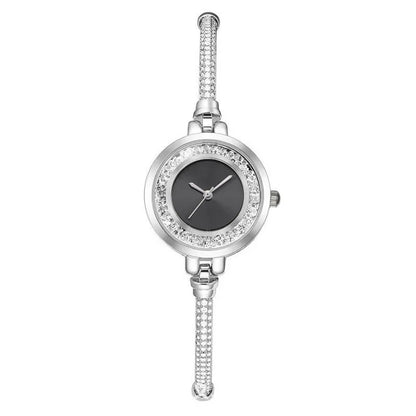 2024 Fashion Women's Wristwatch – Gold Bracelet with Small Dial, Elegant Quartz Steel Watch for Women