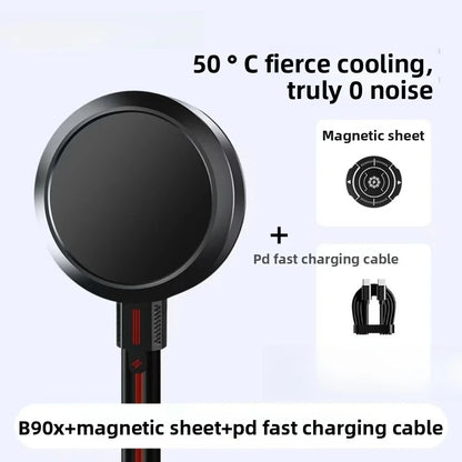 Semiconductor Phone Cooler - Silent Water-Cooled Mobile Cooling Stand