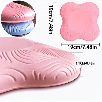 Yoga Kneeling Mat - Thick Portable Knee & Elbow Support Pad for Fitness