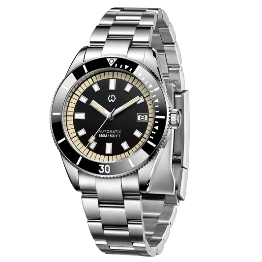 Men’s Automatic Mechanical Watch – Super Luminous Bezel, Japan NH35 Movement, 150M Waterproof Diving Watch