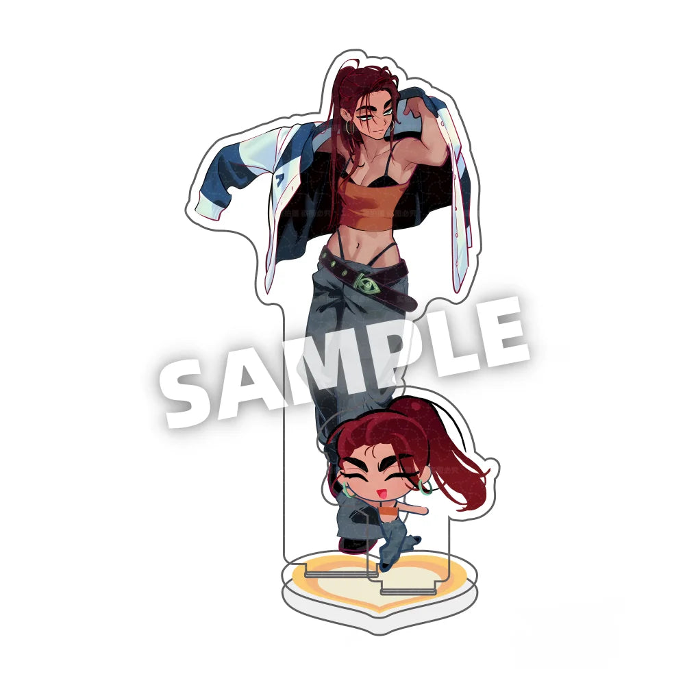 Anime Alien Stage Acrylic Stand Figure - Ivan Till Luka Sua Mizi Desktop Ornament Keychain Collectible Gift