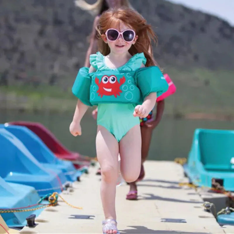Baby Float Arm Sleeve & Buoyancy Vest – Safe Life Jacket, Swimming Armbands & Pool Toys for Kids