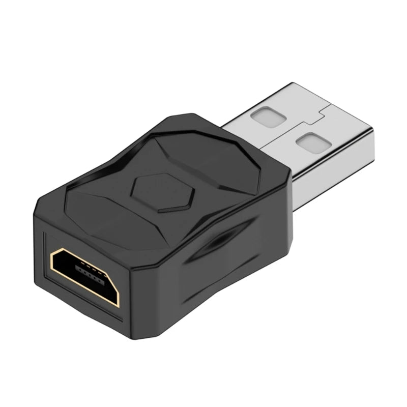 DXAB USB 2.0 Adapter – Micro & Mini Male to Female Converter Connector Changer
