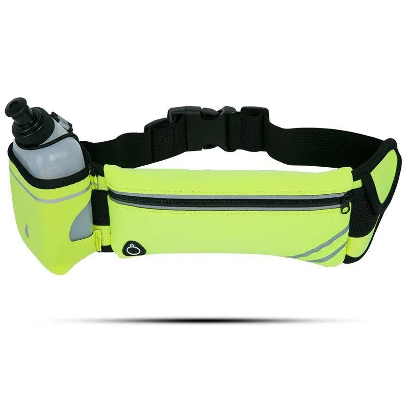 Waterproof Running Waist Bag - Sports Fanny Pack for Men & Women with Phone & Hydration Storage