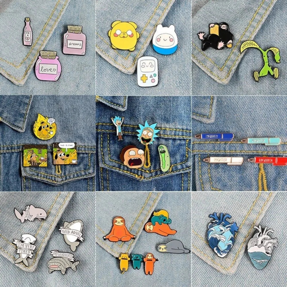 Custom Enamel Pins – Personalized Luxury Metal Logo Lapel Badge for Clothes & Anniversary Gifts