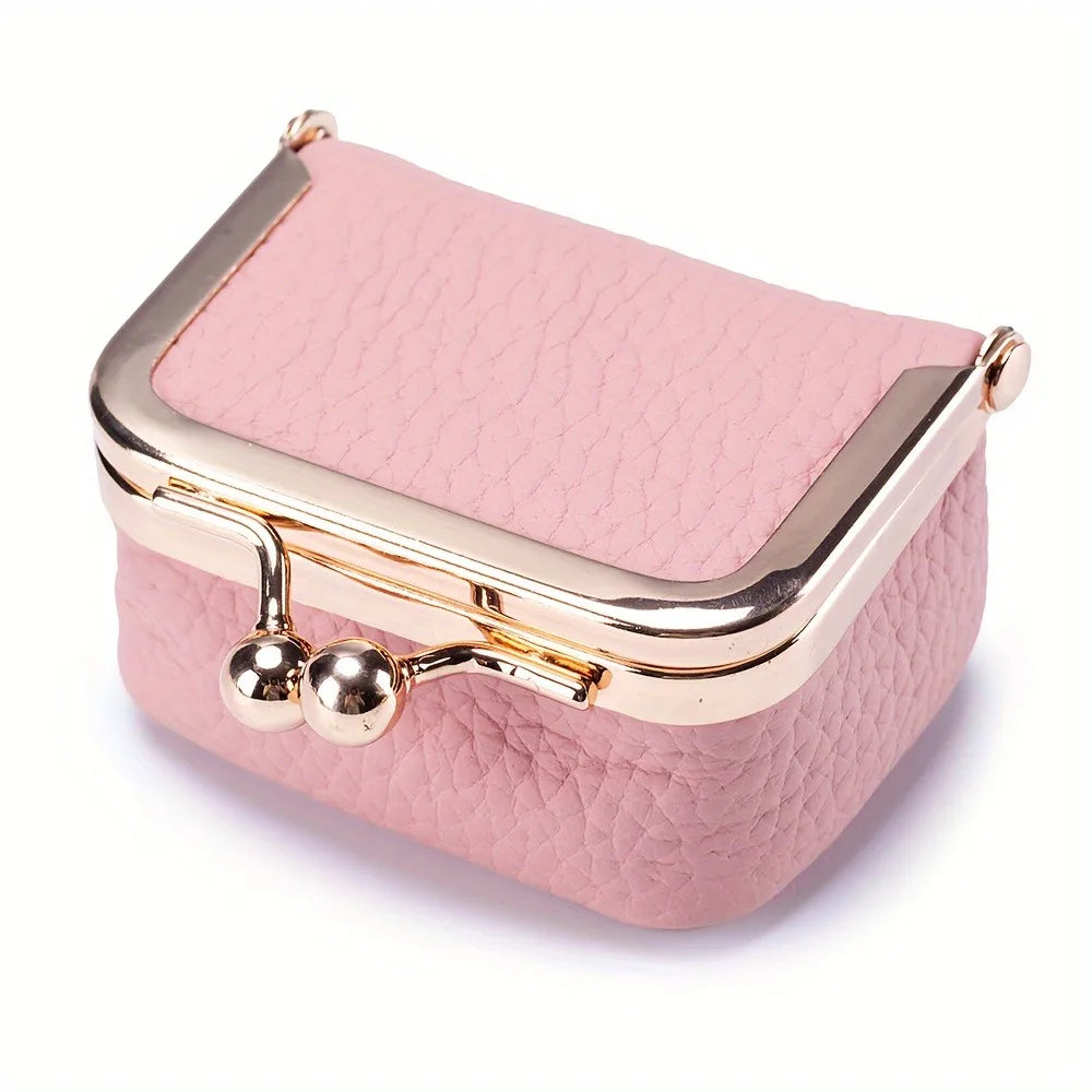 2026 Women's PU Leather Jewelry Box - Mini Ring, Necklace, Earring & Coin Storage Case