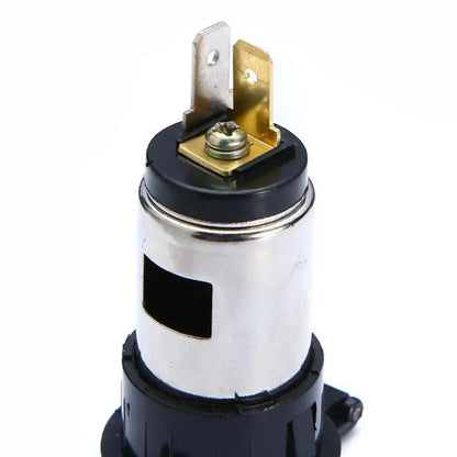 12V Car Cigarette Lighter Charger – Plastic Cover Power Outlet Receptacle Adapter for Car, Marine, ATV & RV