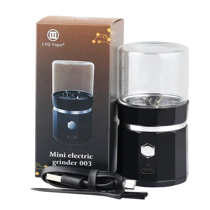 SMO Portable Electric Tobacco & Herb Grinder – Dry Grass Crusher Machine with Intelligent Touch Smoke Prevention