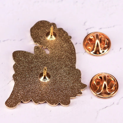 Violet Evergarden Enamel Pin - Cute Anime Girl Character Brooch for Otaku Collectors
