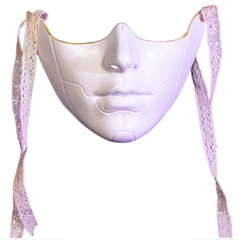 Masquerade Half Face Mask for Men & Women – Cosplay Halloween Eyemask, Costume Eye & Mouth Cover
