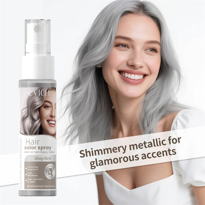 Halloween Hair Color Spray - Washable Temporary Hair Dye for DIY Party Styling, One-Time Color & 8 Shades