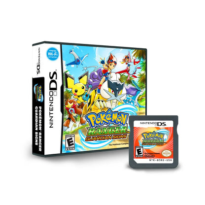 DS R4 Game Card — Pokémon Gold, Heart, Silver, Soul, Platinum English Version for DS, 3DS, NDSi & NDS Lite
