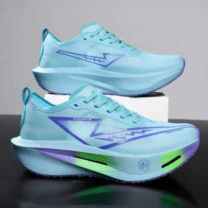 Carbon Plate Marathon Running Shoes - Lightweight Breathable Athletic Sneakers for Men & Women