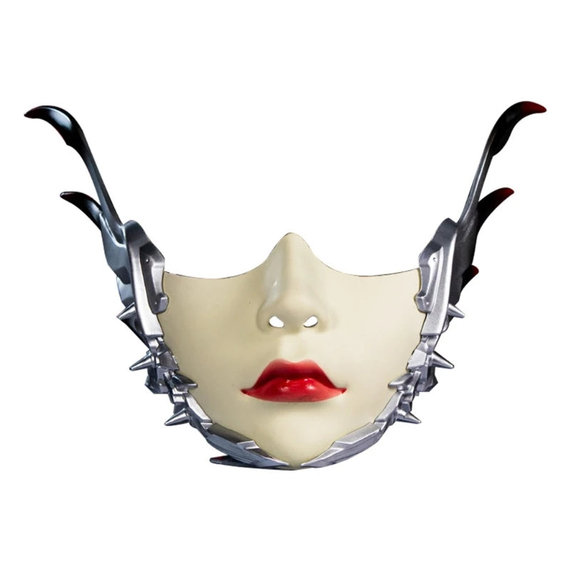 Adult Mechanical Half-Face Masquerade Mask — Cosplay & Halloween Dress-Up Prop for Men & Women Gift