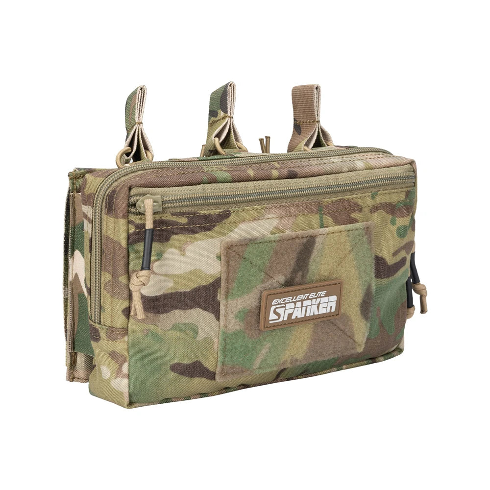 Tactical MOLLE Triple Magazine Pouch – Open-Top Universal Cartridge Holder & Accessories Bag