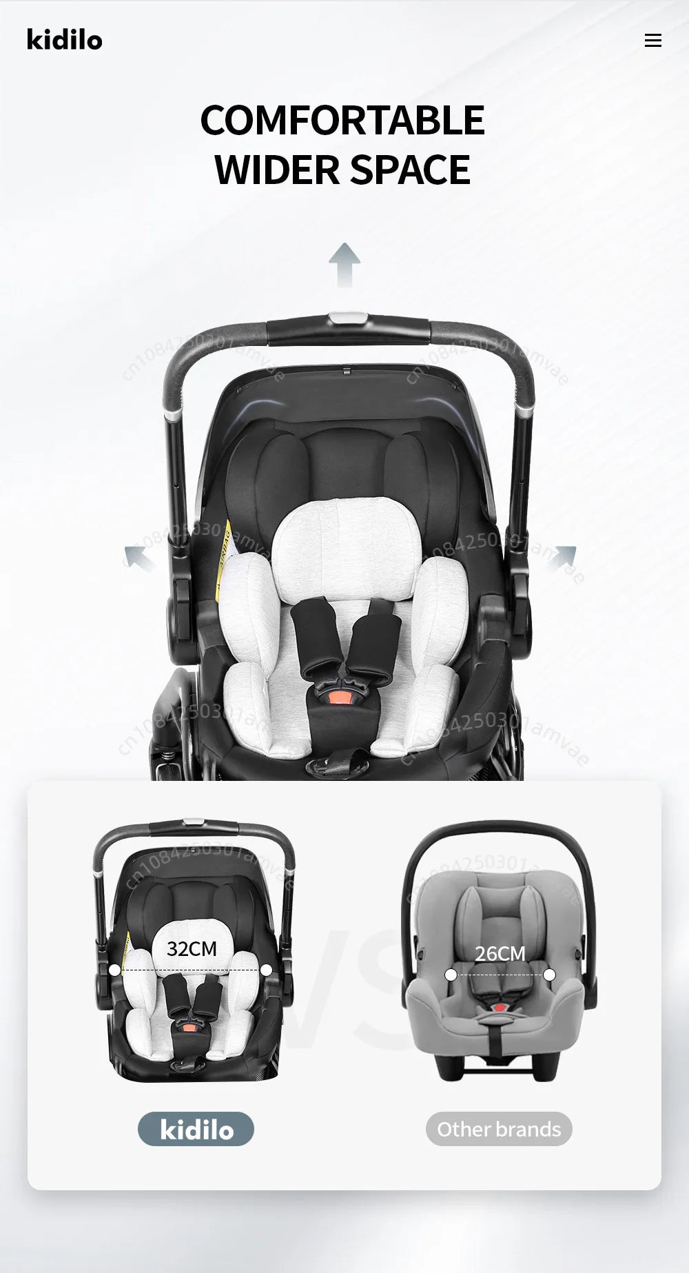 Multi-Functional Newborn Baby Stroller — Portable 4-in-1 Sleeping Basket, Safety Seat & Travel Cart