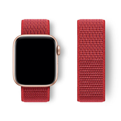 Sport Loop Strap for Apple Watch Band 40mm–49mm – Compatible with Series 3–10, SE & Ultra Adjustable Bracelet