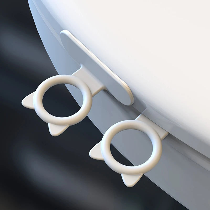 Toilet Seat Lifter - Multifunctional Toilet Lifting Device to Avoid Touching - Ring-Shaped Pot Seat Lifter WC Accessory