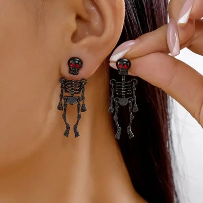 Funny Fly Stud Earrings - Realistic Insect Halloween & Party Jewelry for Women