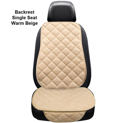 Universal Winter Warm Car Seat Cover Protector Set – 3-Piece Rear Seat Cushion Auto Interior Protection for Cars, SUVs & Vans