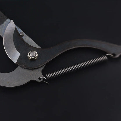 High-Altitude Extendable Lopper & Pruning Saw | Rope-Assisted Tree Branch Cutter for Fruit Trees | Garden Trimmer Tool