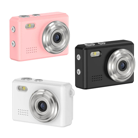 Mini Keychain Digital Camera - 1080P HD Video & 12MP Photo Pocket Camera with LCD Display for Travel Recording