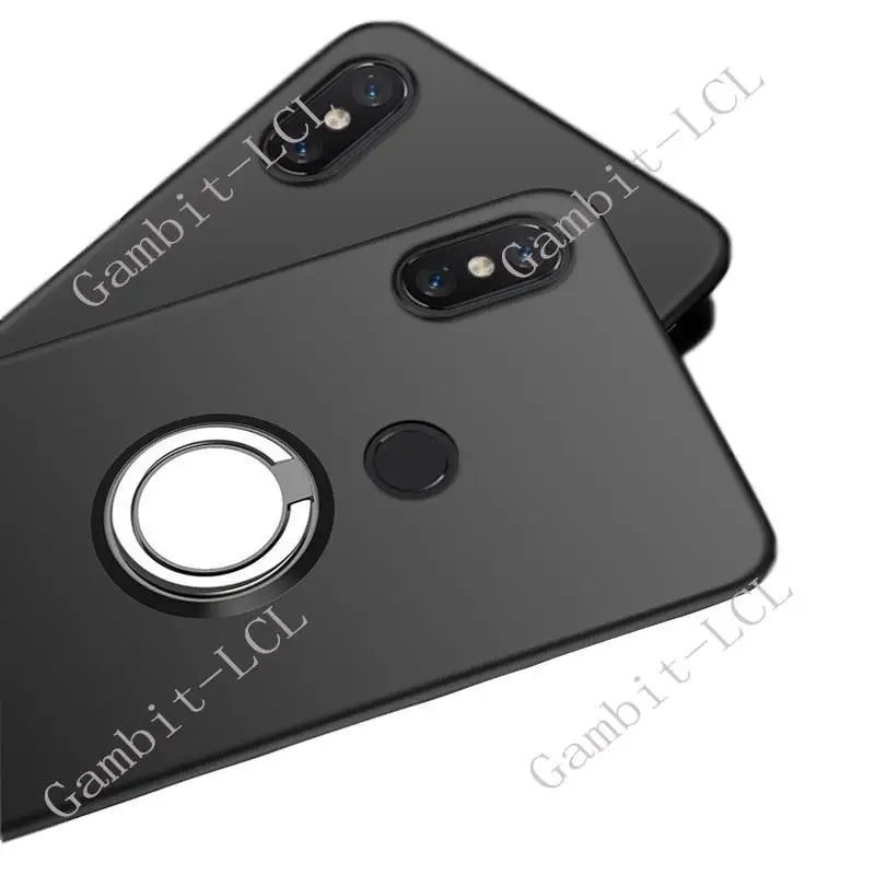 Blackview BL7000 2025 Phone Case - Shockproof Soft Cover with Back Ring Holder Bracket for 6.78" Display