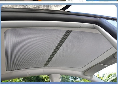 Magnetic Sunshade for Tesla Model Y 2022–2024 – Front & Rear Glass Roof Skylight Sunroof Accessory