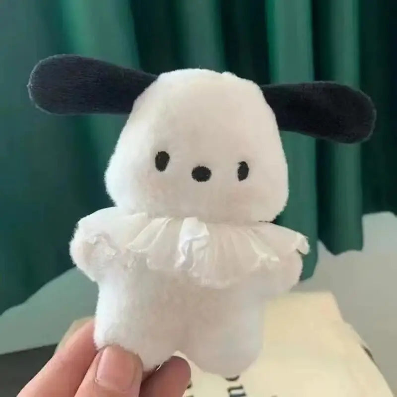 Pochacco Key Chain, Sanrio Cute Doll Girl DIY Bag Pendant, Kawaii Room Decoration, Children’s Pillow, Couple Gift, Cute Christmas Gift