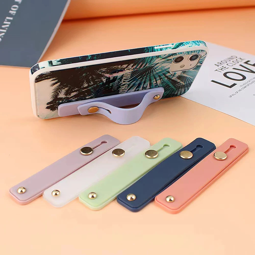 Mobile Phone Ring Finger Bracket – Multi-Functional Portable Desktop Holder Case for Men and Women